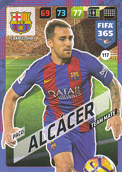 Paco Alcacer FC Barcelona 2018 FIFA 365 #117